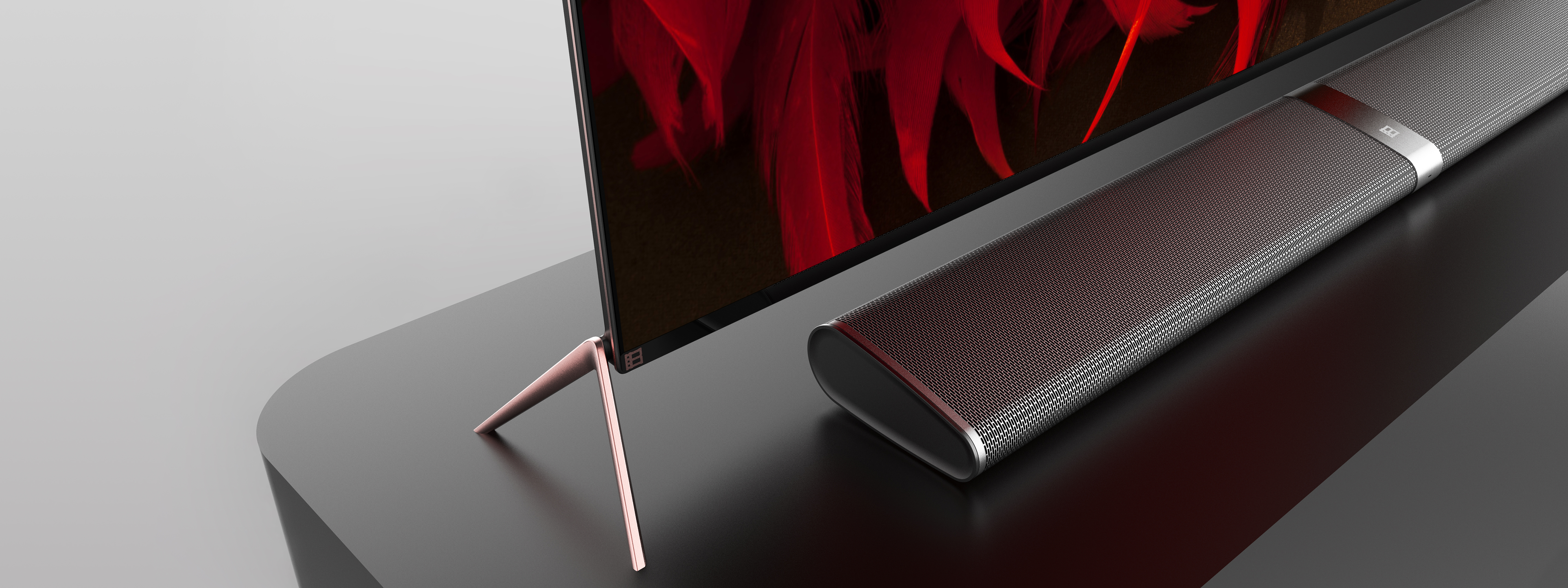 TV Design，Multiple split TV designs，rhino，keyshot，