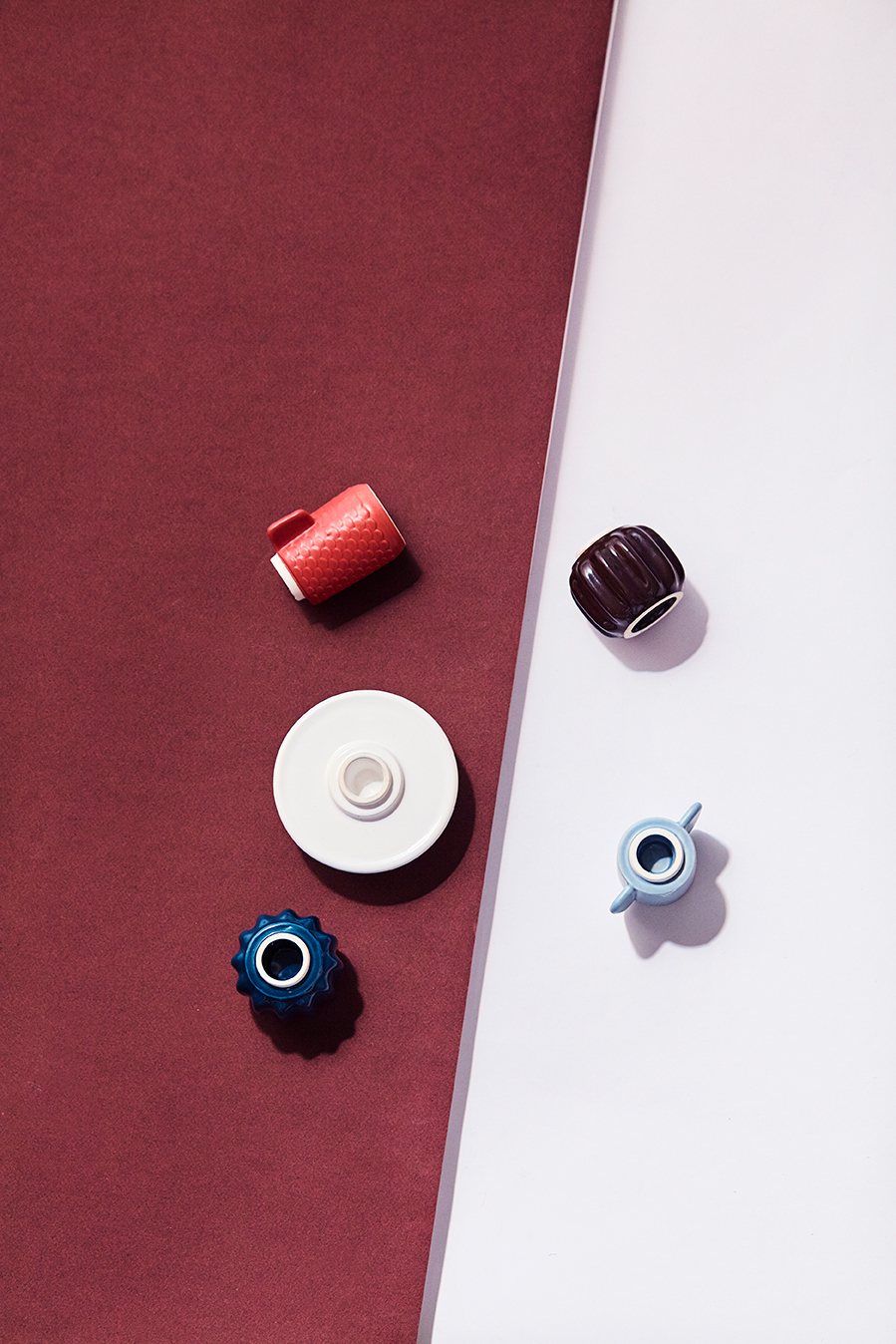 Candlestick，Ceramic candlestick，Ornaments，industrial design，furniture design ，