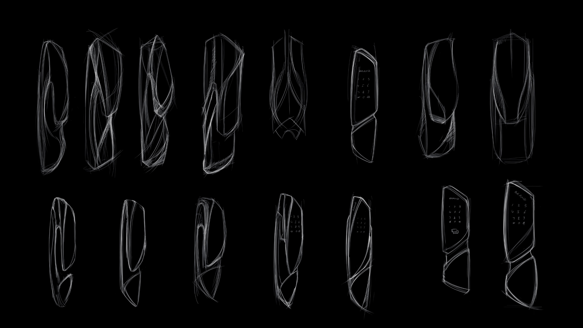 product design，Vertical space，Intelligent lock，Smart home，industrial design，Fingerprint lock，Password lock，