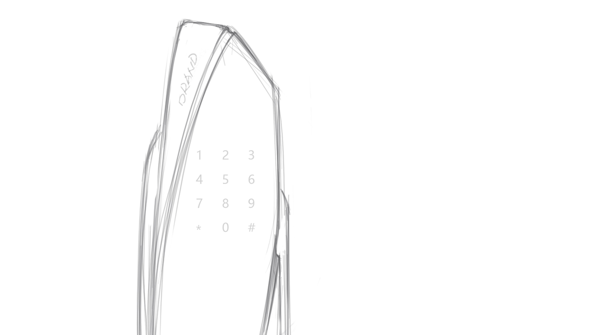 product design，Vertical space，Intelligent lock，Smart home，industrial design，Fingerprint lock，Password lock，