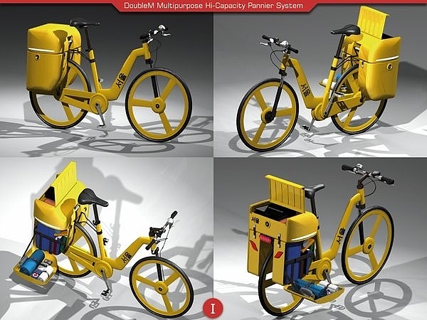 Bicycle，vehicle，Display Board，design sketch，