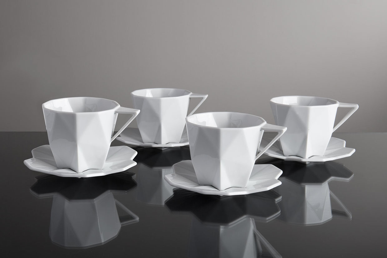 tableware，Kitchen supplies，Geometric elements，ceramics，Simplicity，