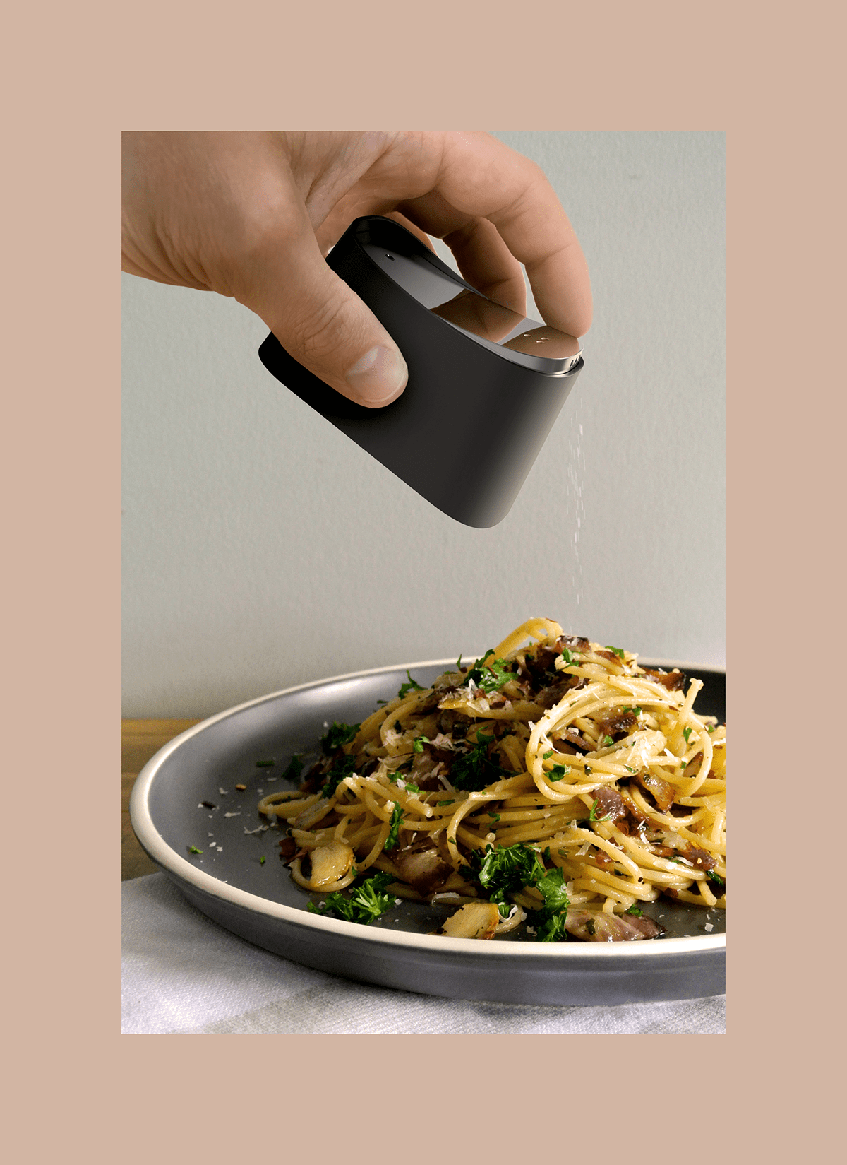 Metal，Positioning bottle，Salt & Pepper，