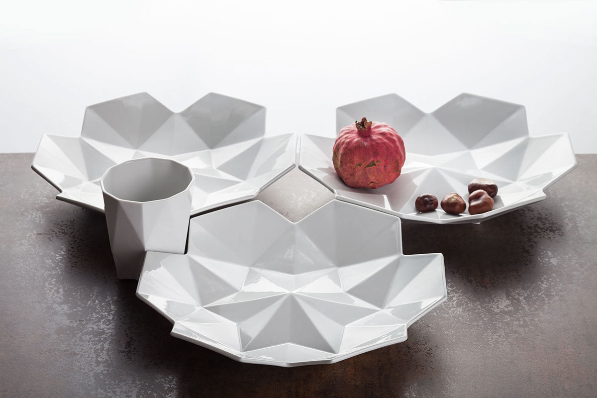 tableware，Kitchen supplies，Geometric elements，ceramics，Simplicity，
