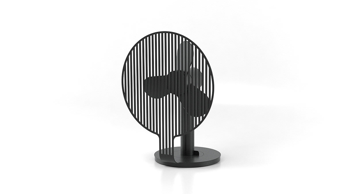 black，Electric fan，Prem，