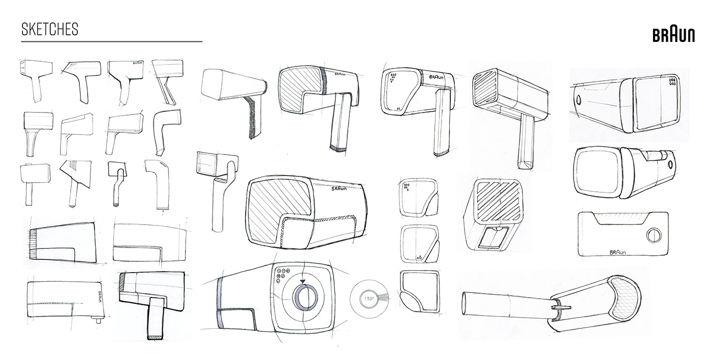 white，hair drier，Braun Hair Dryer，