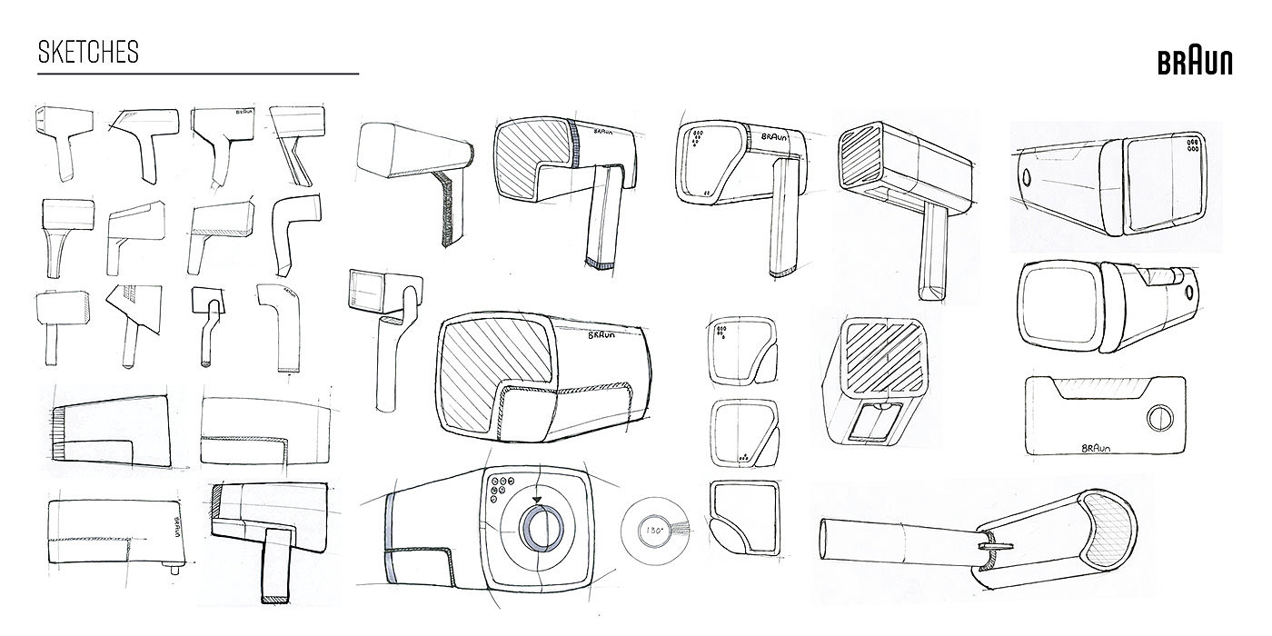 white，hair drier，Braun Hair Dryer，