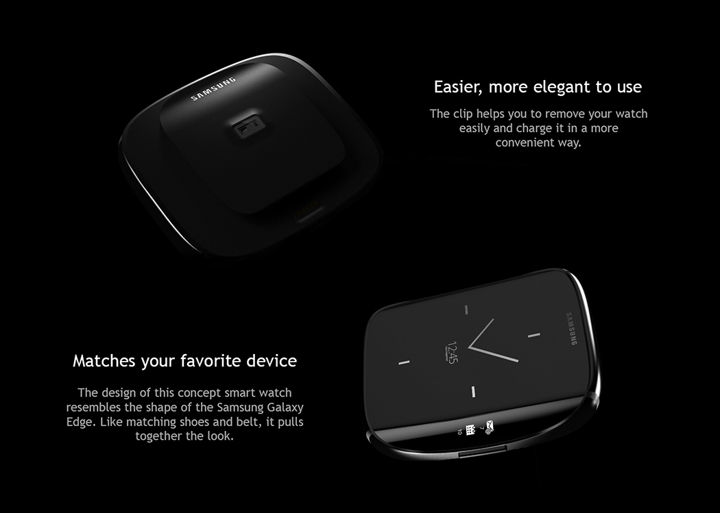 gear，Curved screen，Exchange wristbands，Intelligent design，industrial design，