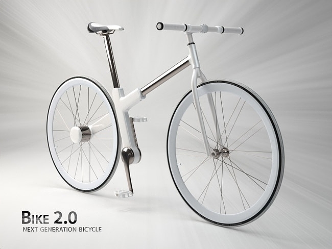 Bicycle，vehicle，Display Board，design sketch，