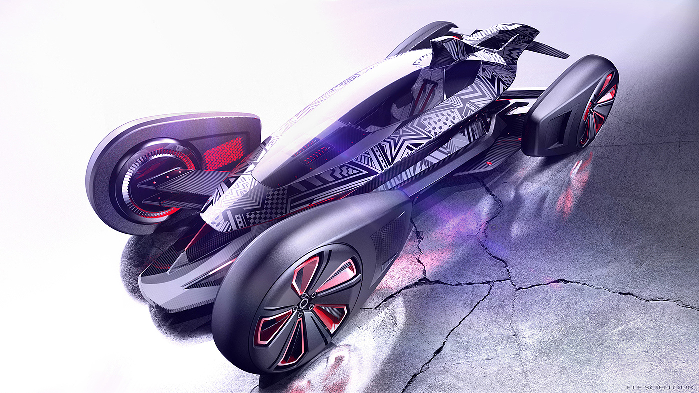 vehicle，concept，racing，vehicle，Sports car，