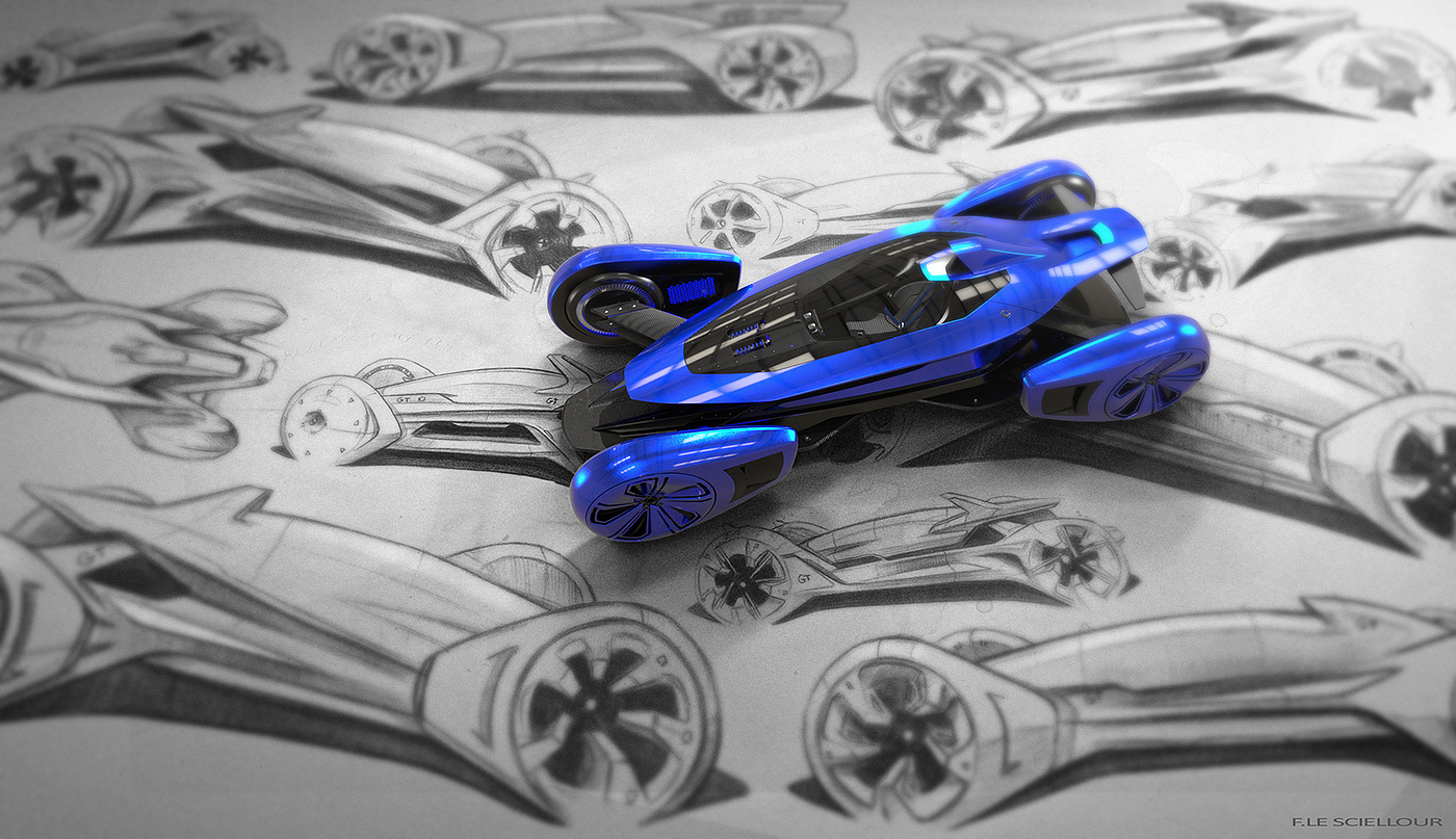 vehicle，concept，racing，vehicle，Sports car，