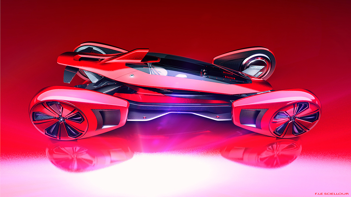 vehicle，concept，racing，vehicle，Sports car，