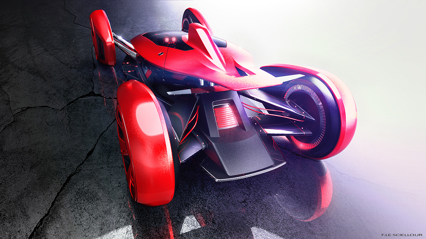 vehicle，concept，racing，vehicle，Sports car，