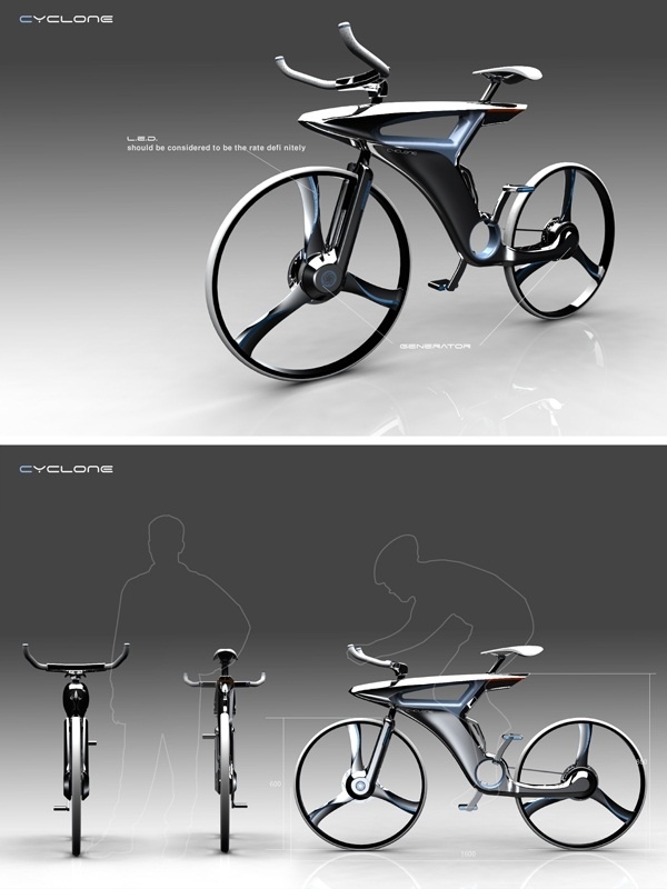 Bicycle，vehicle，Display Board，design sketch，