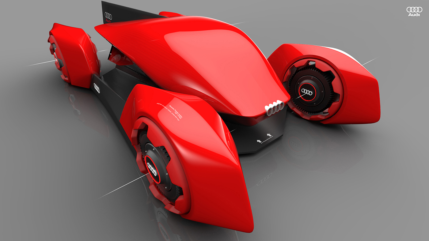 racing，Concept Car，audi，industrial design，Automatic design，