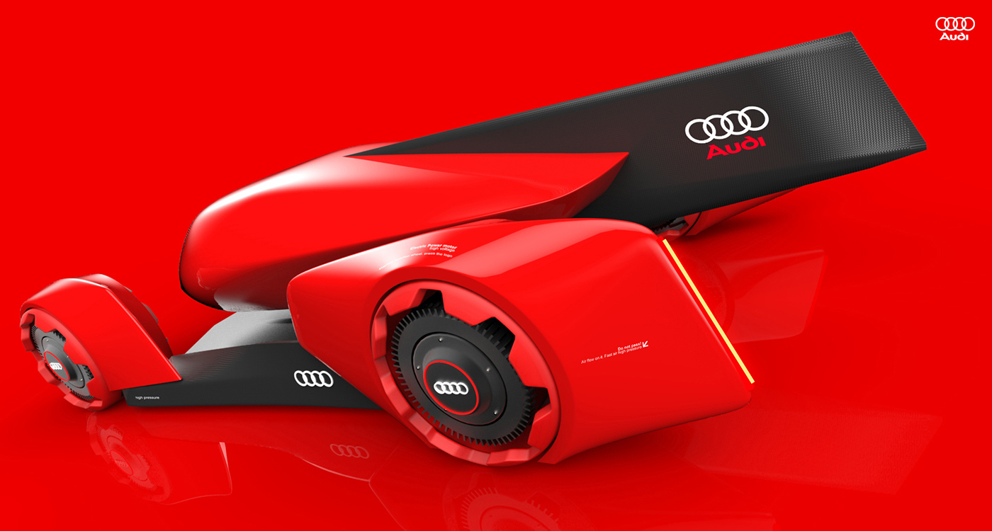 racing，Concept Car，audi，industrial design，Automatic design，