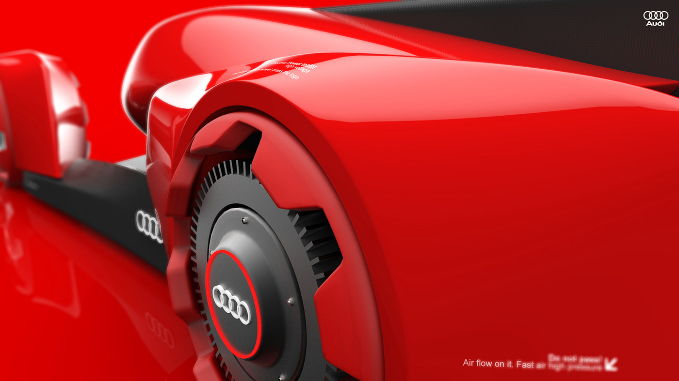 racing，Concept Car，audi，industrial design，Automatic design，