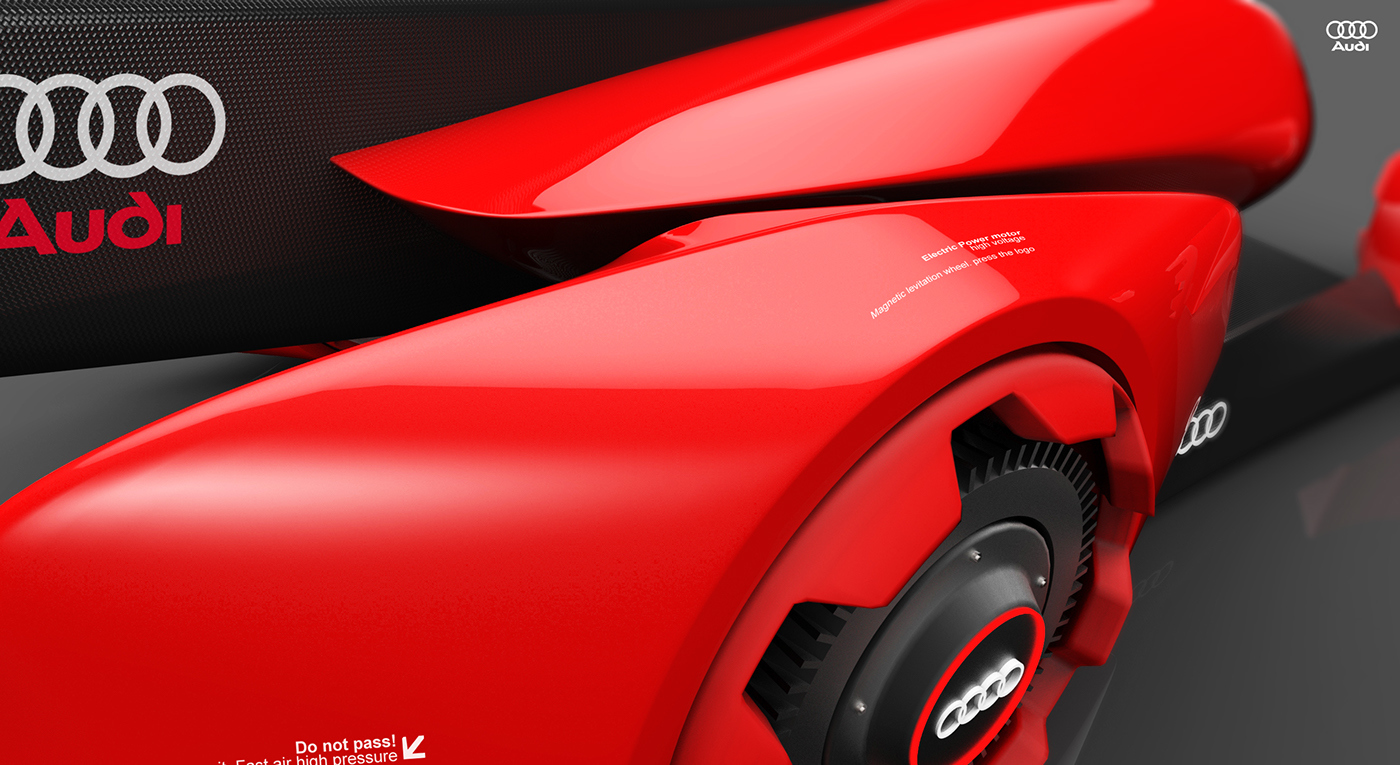 racing，Concept Car，audi，industrial design，Automatic design，