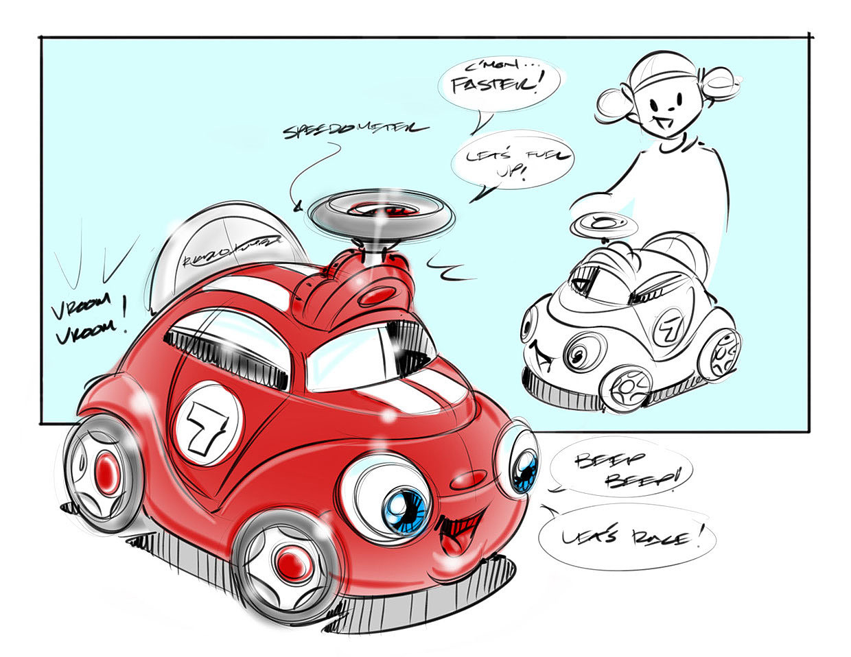 children，Toy car，industrial design，product design，Toy design，