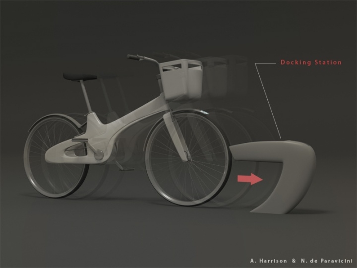 Bicycle，vehicle，Display Board，design sketch，