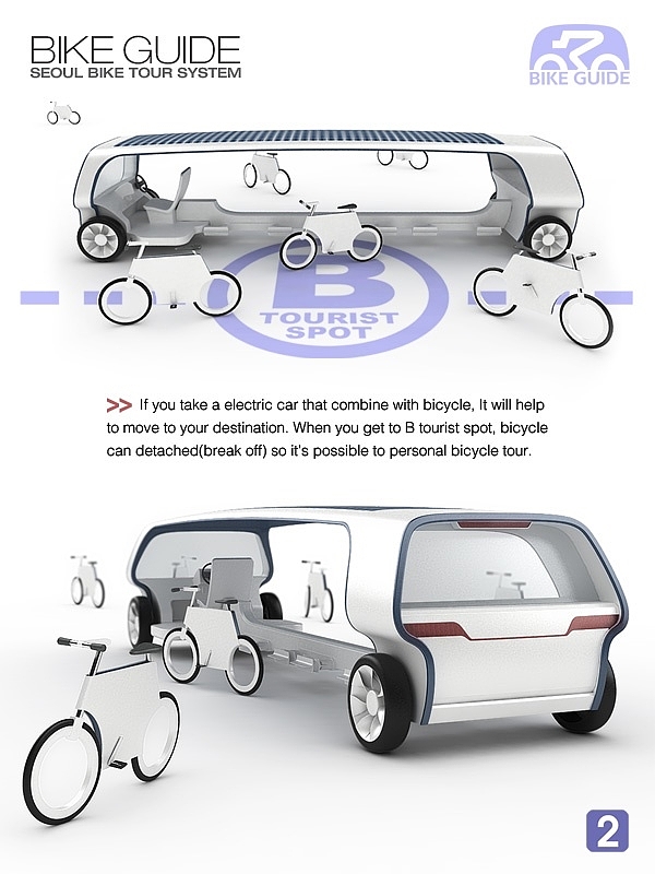 Bicycle，vehicle，Display Board，design sketch，