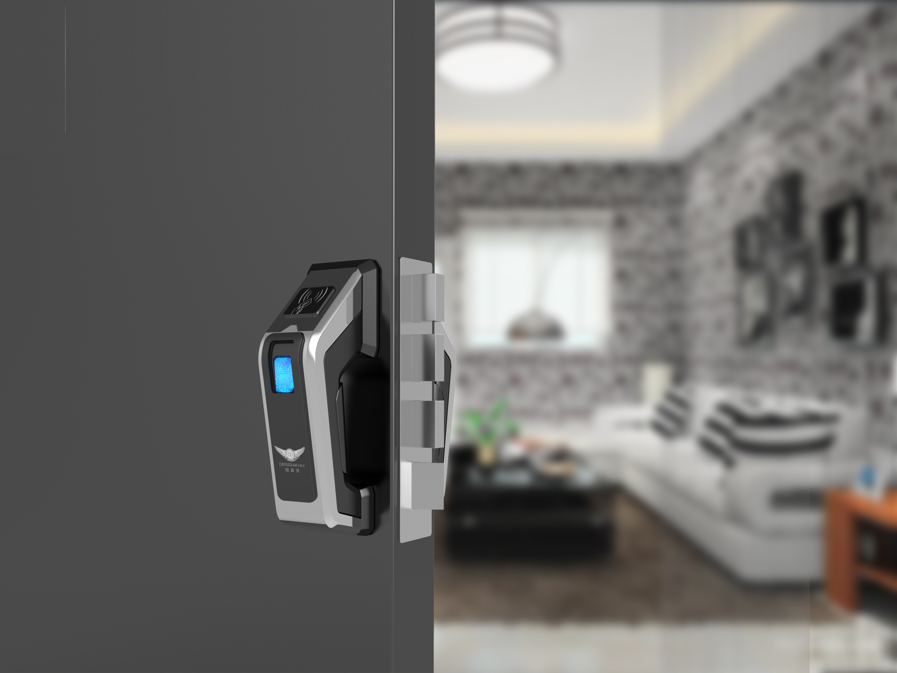 fingerprint，Locks，Design，future，regret，Excellence Award，