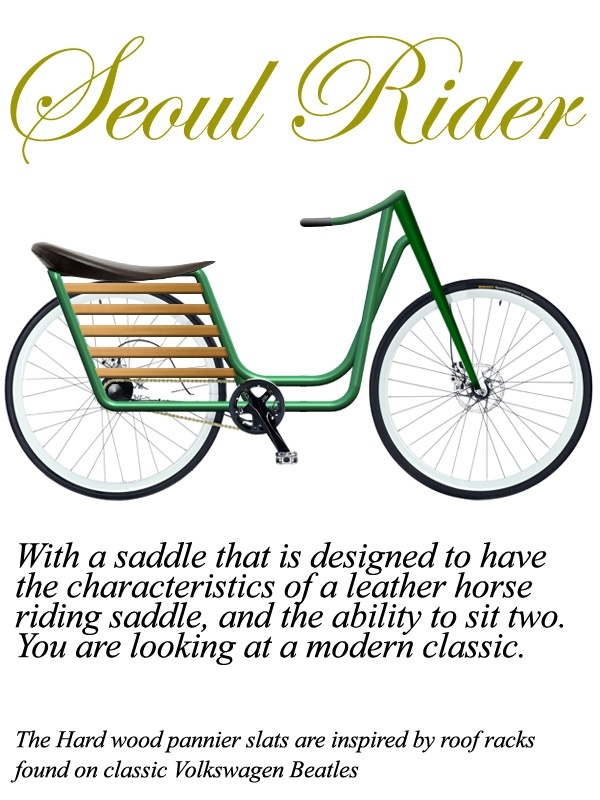 Bicycle design，Display Board，design sketch，