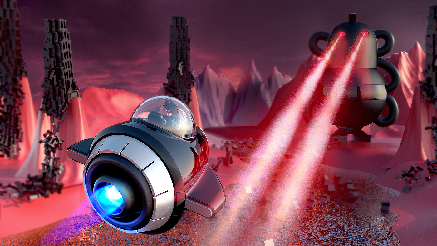 Game design，3D graphics，Modular element，Geometric sense，