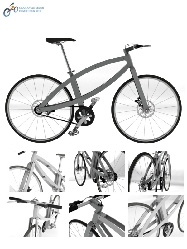 Bicycle design，Display Board，design sketch，