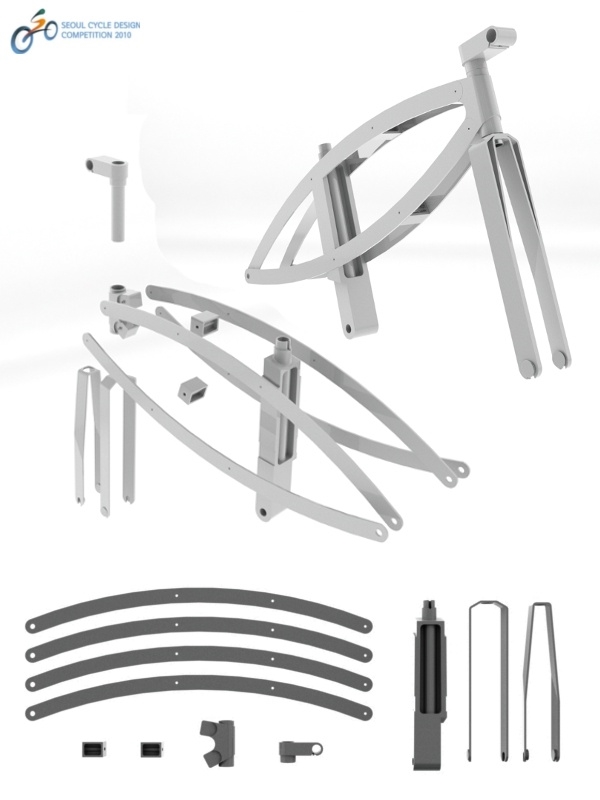 Bicycle design，Display Board，design sketch，
