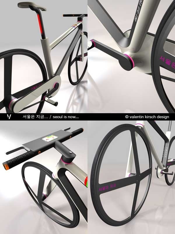 Bicycle design，Display Board，design sketch，