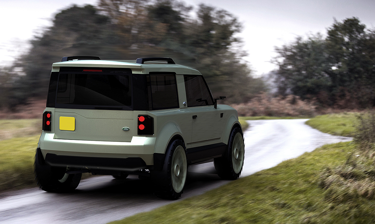 Land Rover，automobile，industrial design，defender，cross-country，