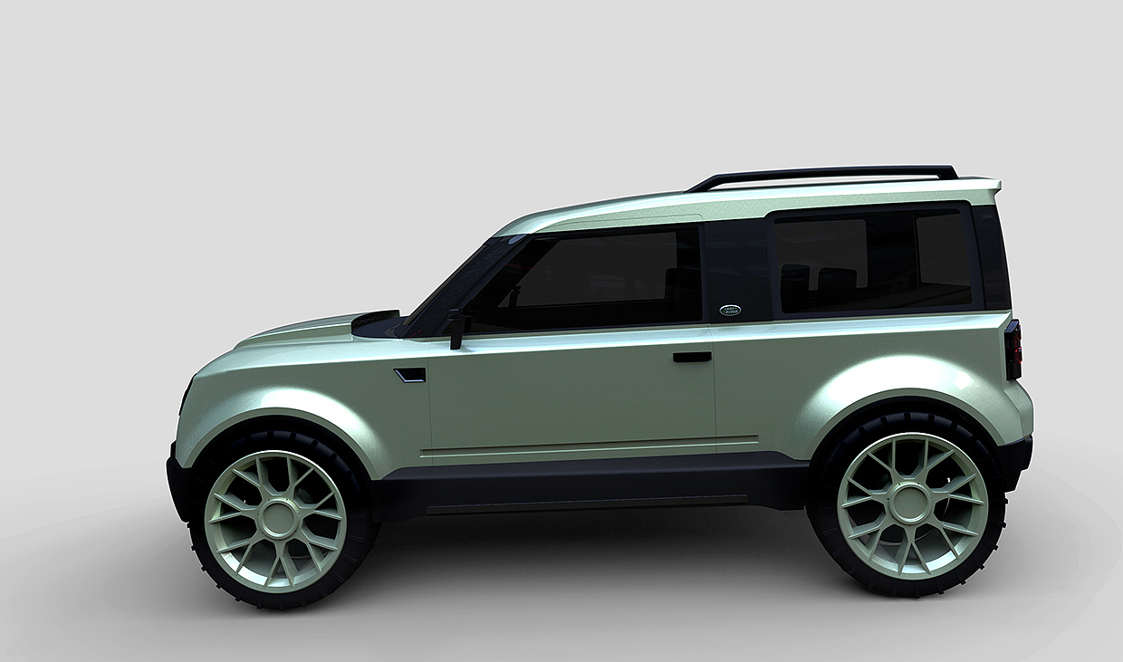 Land Rover，automobile，industrial design，defender，cross-country，