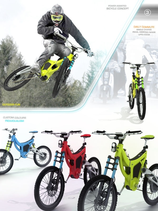 Bicycle design，Display Board，design sketch，