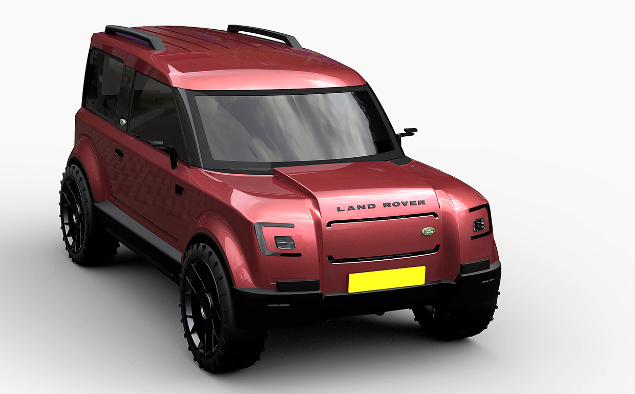 Land Rover，automobile，industrial design，defender，cross-country，