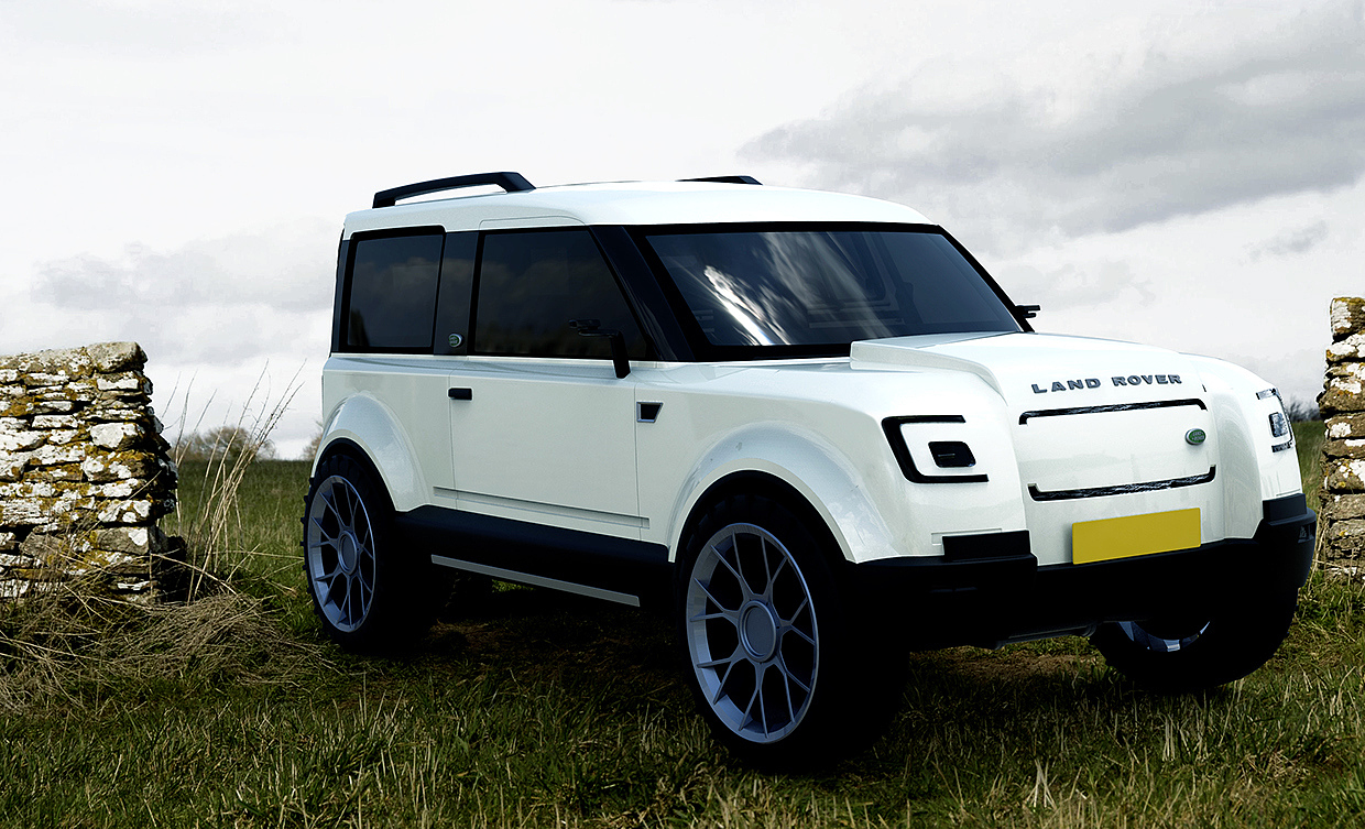 Land Rover，automobile，industrial design，defender，cross-country，