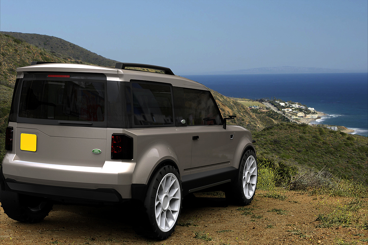 Land Rover，automobile，industrial design，defender，cross-country，