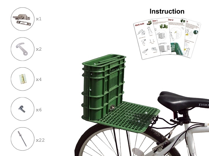 Bicycle，Accessory design，Display Board，design sketch，