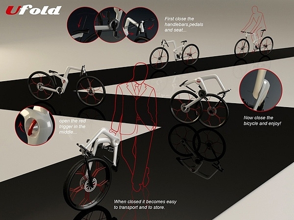 Bicycle，Accessory design，Display Board，design sketch，