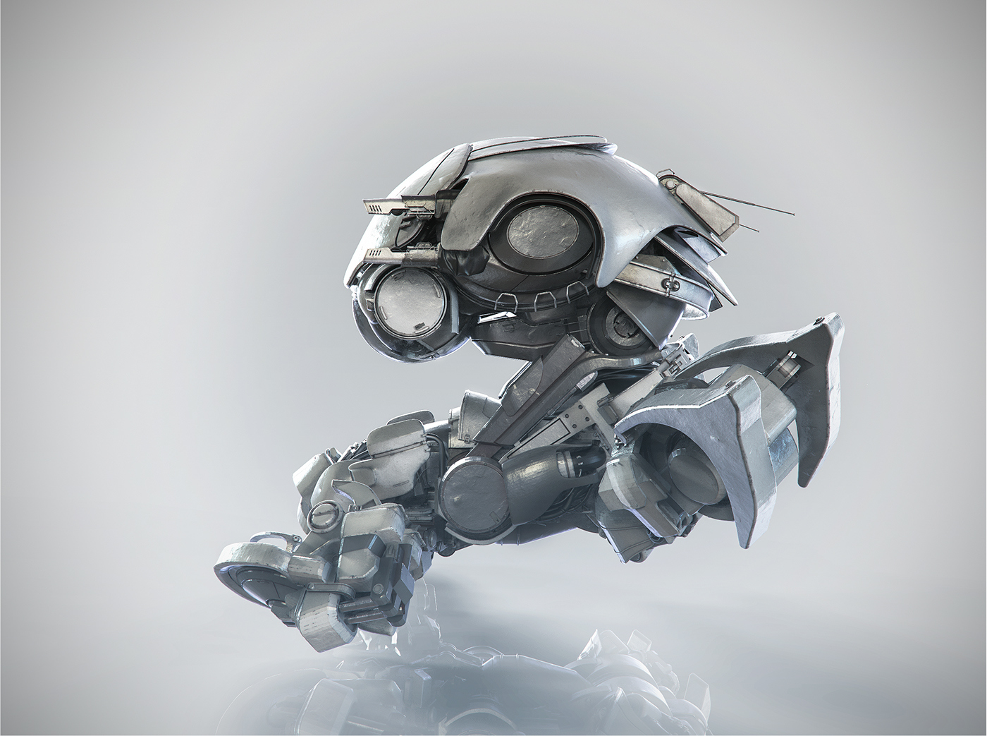 From the appearance of insects，Mechanics，Sense of science and technology，turret，