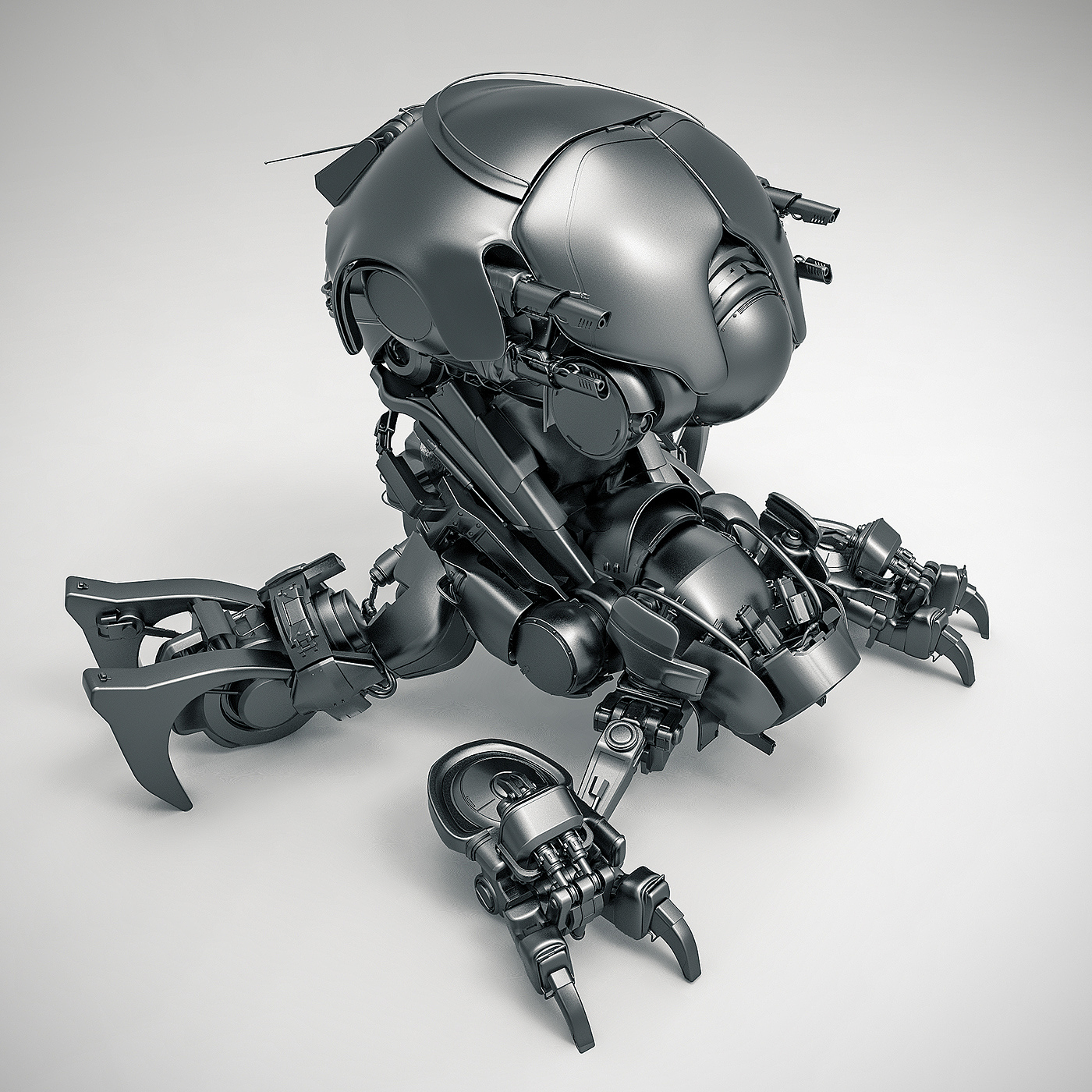 From the appearance of insects，Mechanics，Sense of science and technology，turret，
