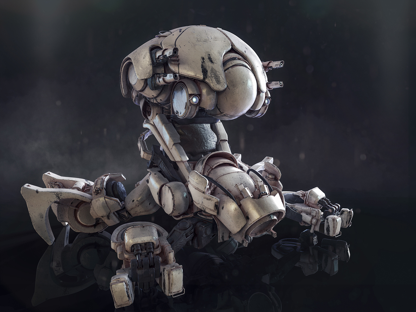 From the appearance of insects，Mechanics，Sense of science and technology，turret，