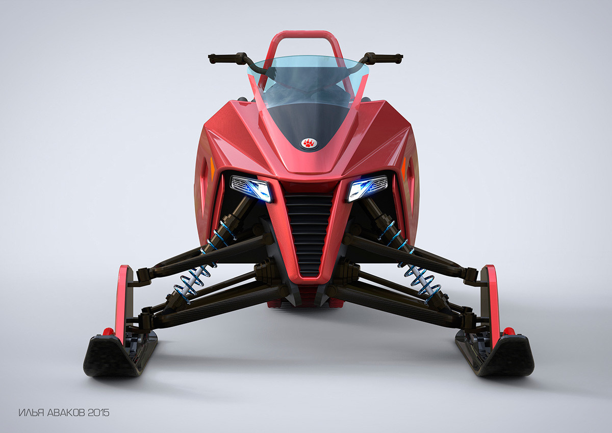 Automatic design，Snowmobile，modularization，Modeling design，industrial design，