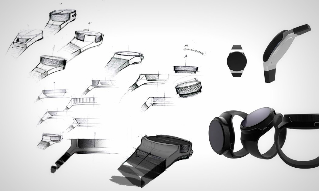Interaction design，Analog rotary dial，Dedicated display，information，Visual design，
