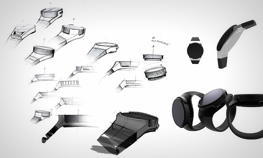 Interaction design，Analog rotary dial，Dedicated display，information，Visual design，