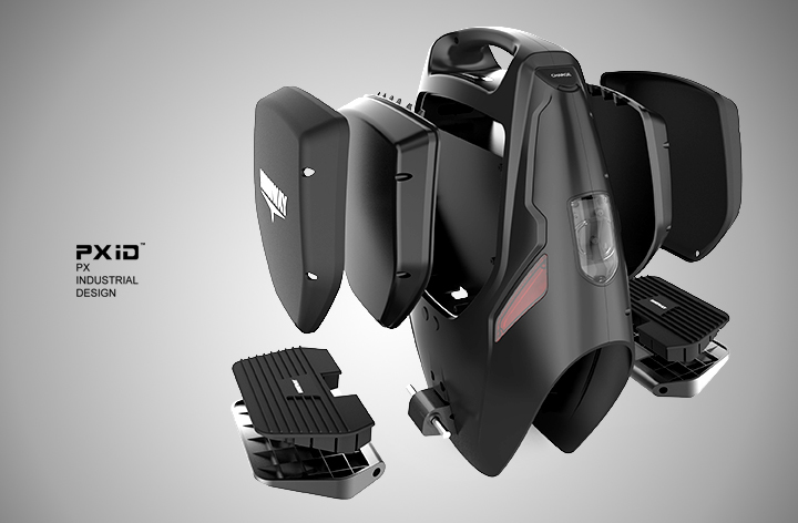 Product oriented industrial design，pxid，Balance car design，Design of transportation tools，Design of electric scooter，