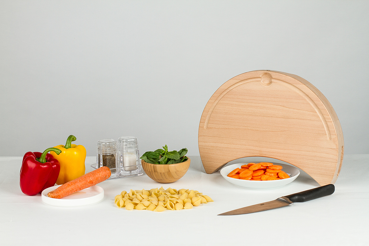 Kitchen supplies，wood，Simplicity，convenient，Vegetable board，