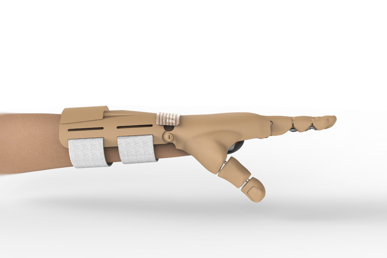 medical，Artificial hand，anthropomorphic ，industrial design，product design，