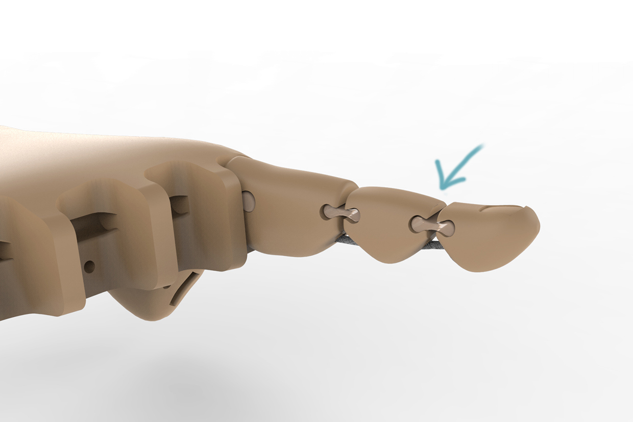 medical，Artificial hand，anthropomorphic ，industrial design，product design，