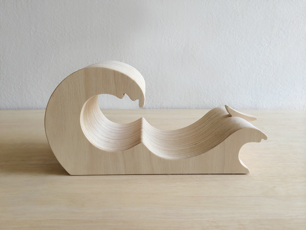 Office Supplies，wood，Receive，sea wave，Simplicity，
